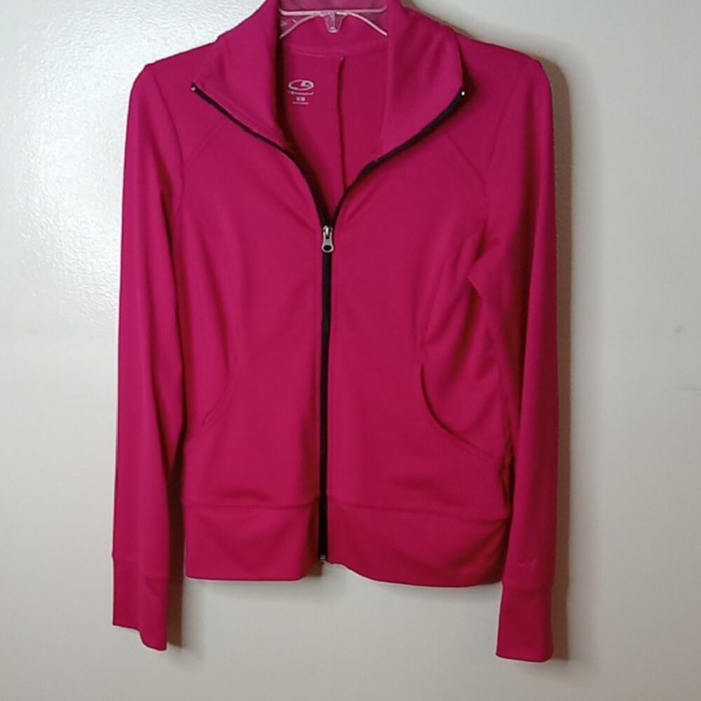 Champion Women's Size XS Vibrant Pink Jacket. Activewear.
